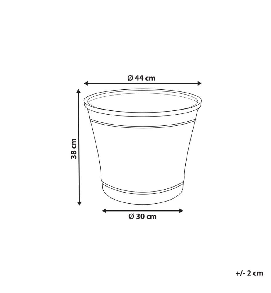 Cache-pot CISTUS 44 cm Gris