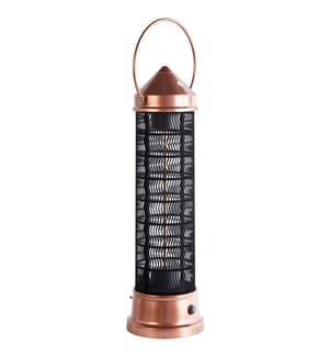 Chauffage de terrasse infrarouge autoportant LLAIMA 1800 W Cuivré