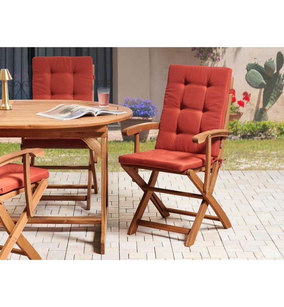 Sitzauflagen 2er Set MAUI PREMIUM Rot