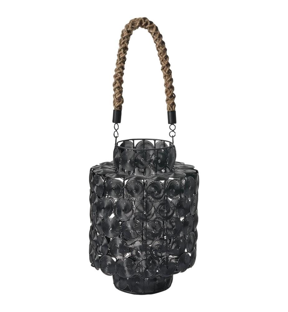 Lanterne MMOJSTIR Métal 35 cm Noir