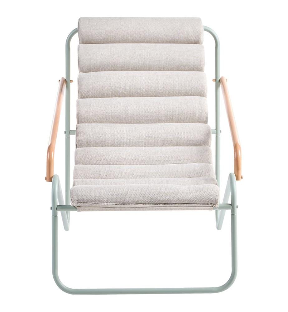 Lounge Set mit Tisch 2-Sitzer PASTO Metall Mintgrün