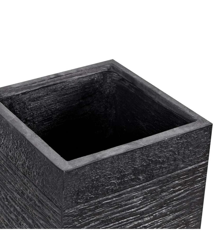 Blumenkübel DION 26 cm Schwarz