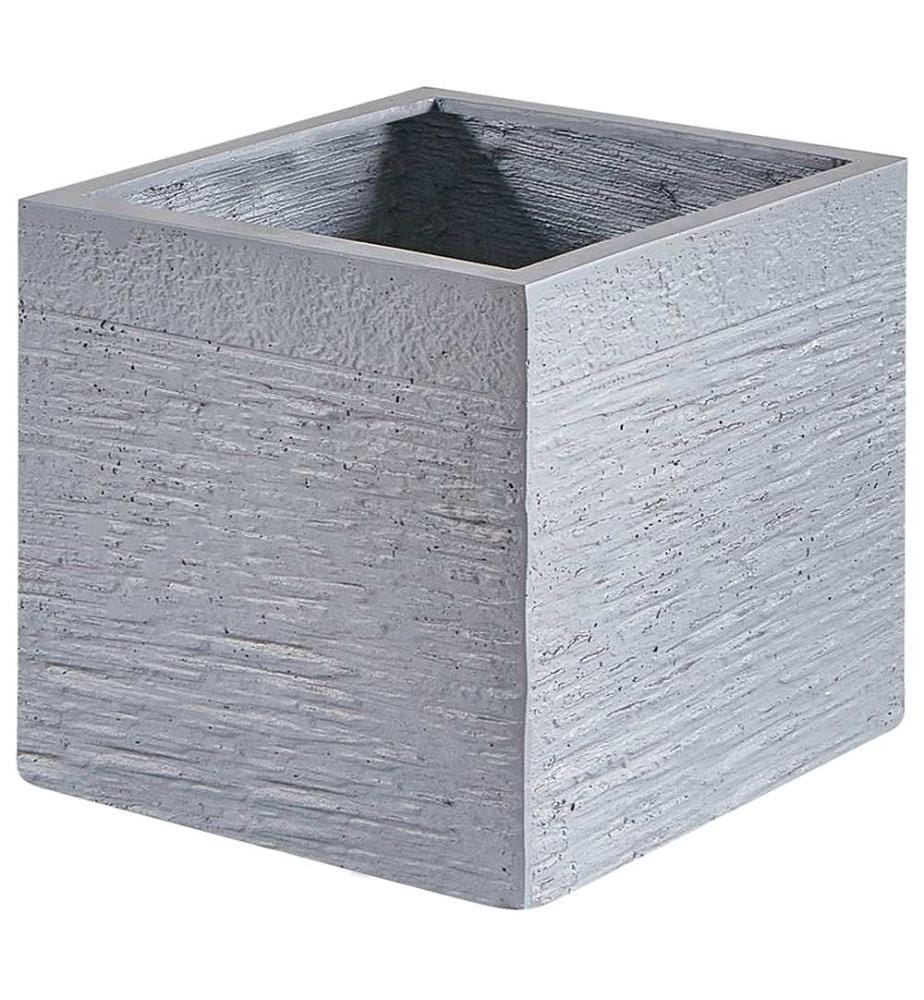 Cache-pot PAROS 30 cm Gris clair
