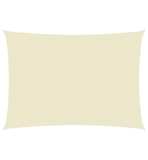 Sonnensegel Oxford-Gewebe Rechteckig 2,5x5 m Creme