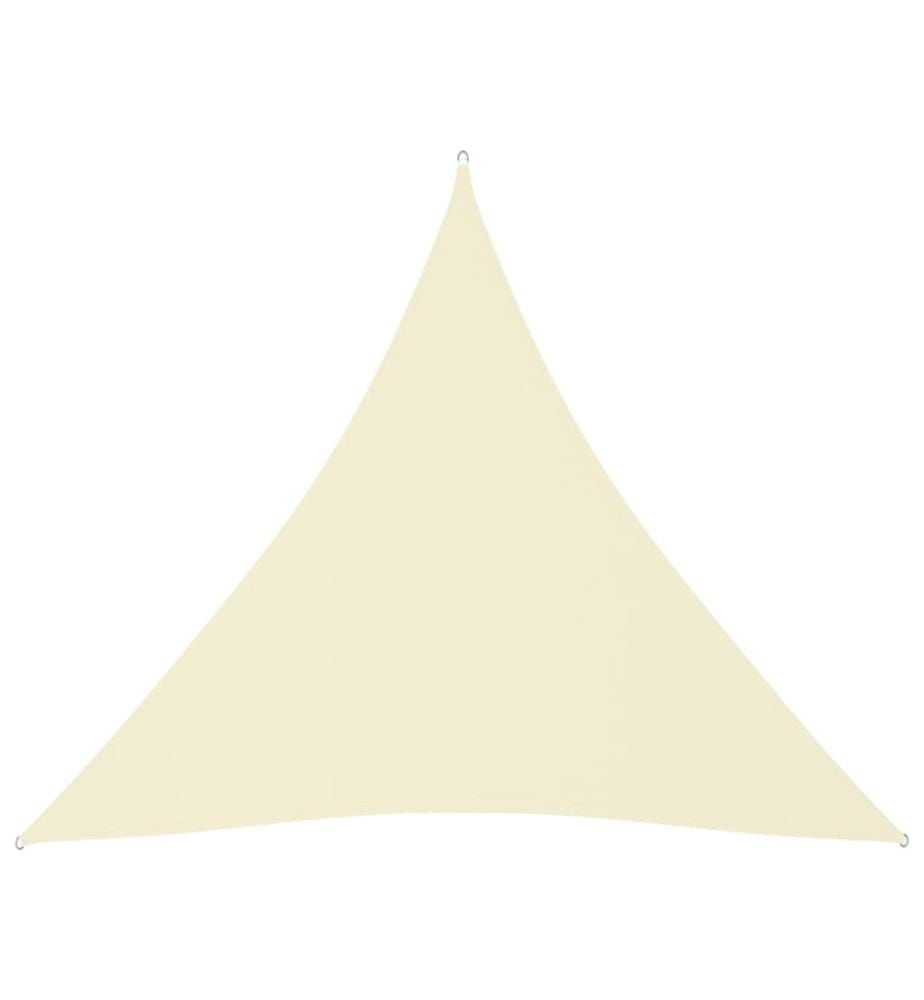 Sonnensegel Oxford-Gewebe Dreieckig 6x6x6 m Creme