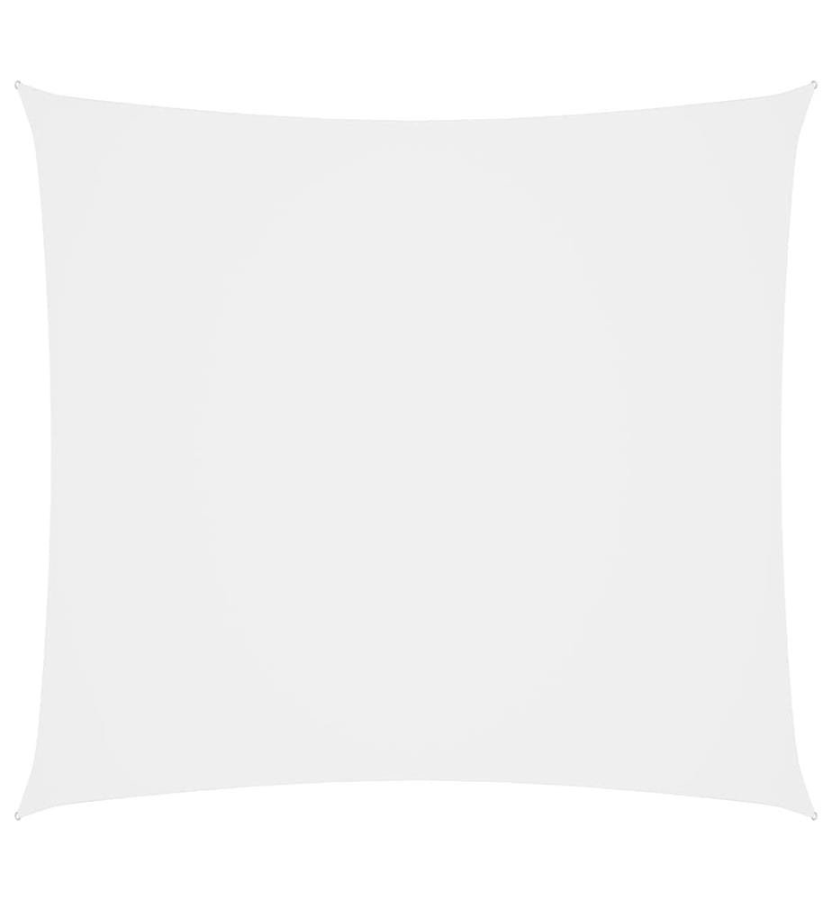 Sonnensegel Oxford-Gewebe Quadratisch 4x4 m Weiss