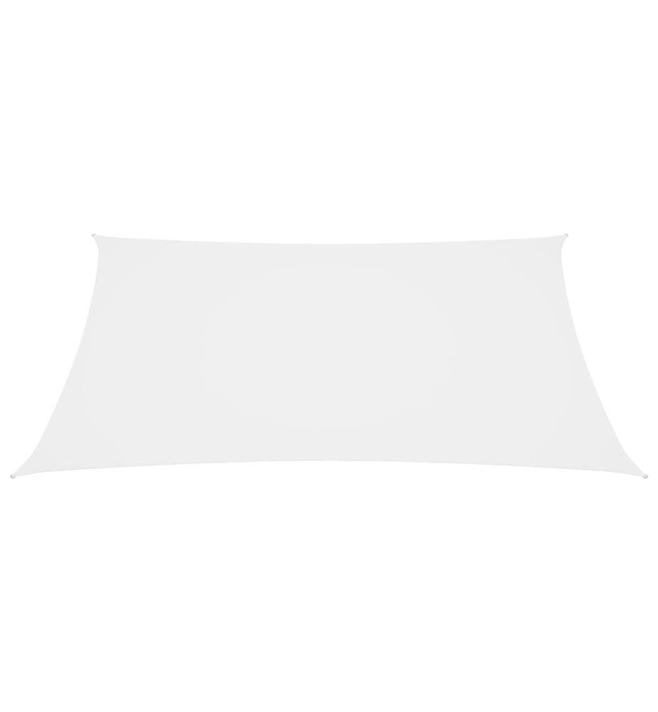 Sonnensegel Oxford-Gewebe Quadratisch 4,5x4,5 m Weiss