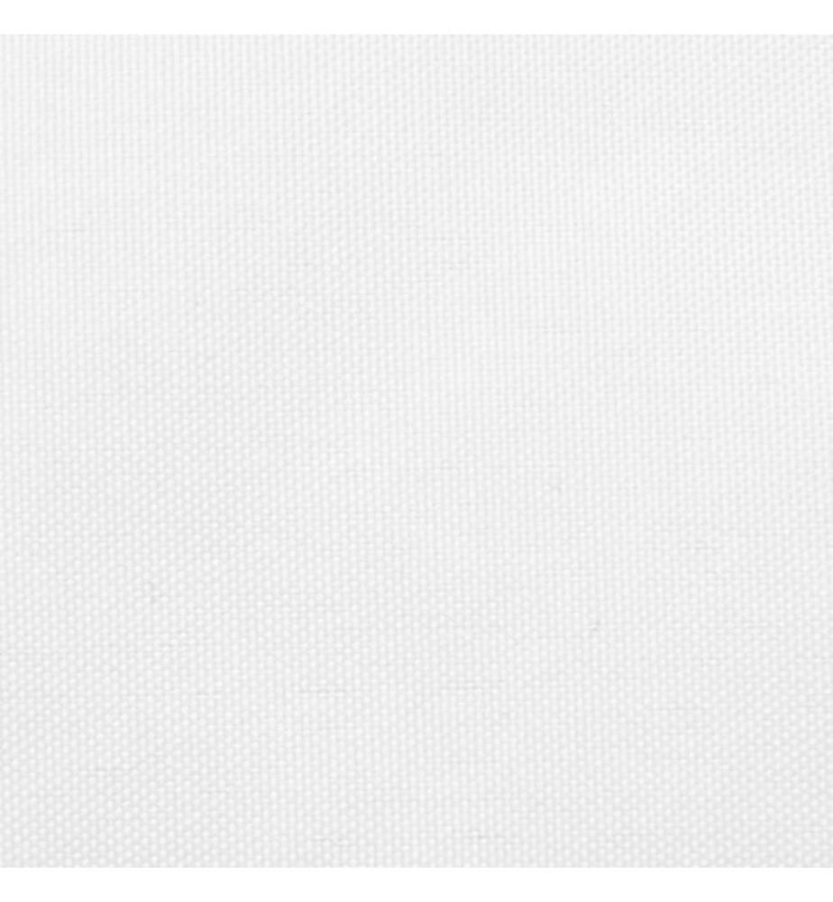 Sonnensegel Oxford-Gewebe Rechteckig 3x6 m Weiss