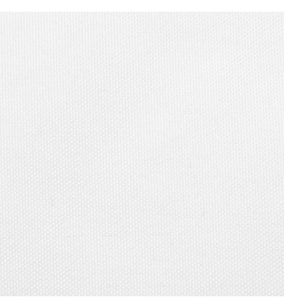 Sonnensegel Oxford-Gewebe Rechteckig 4x6 m Weiss