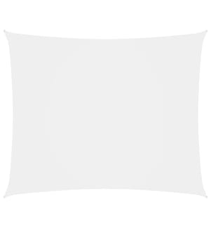 Sonnensegel Oxford-Gewebe Rechteckig 5x6 m Weiss