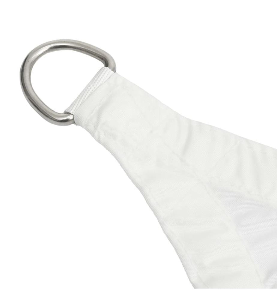 Sonnensegel Oxford-Gewebe Rechteckig 5x6 m Weiss