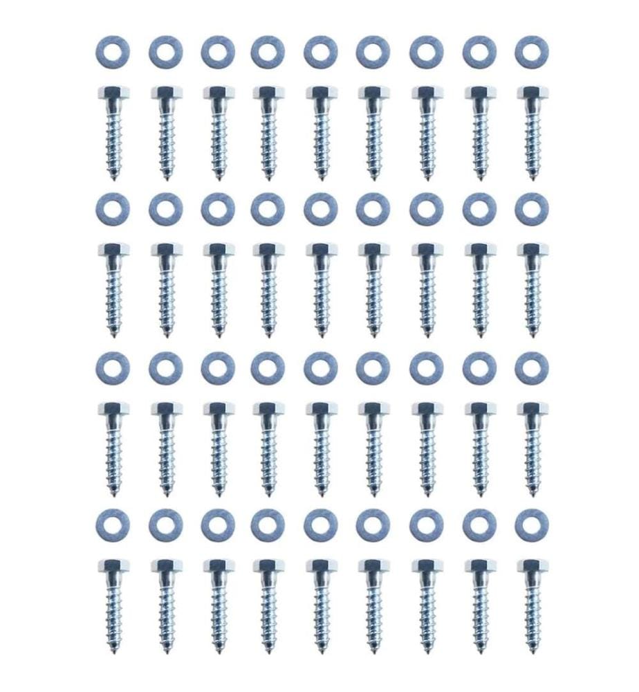 Piquet de sol en forme de L 12 pcs Acier galvanisé 5 x 5 x 50cm