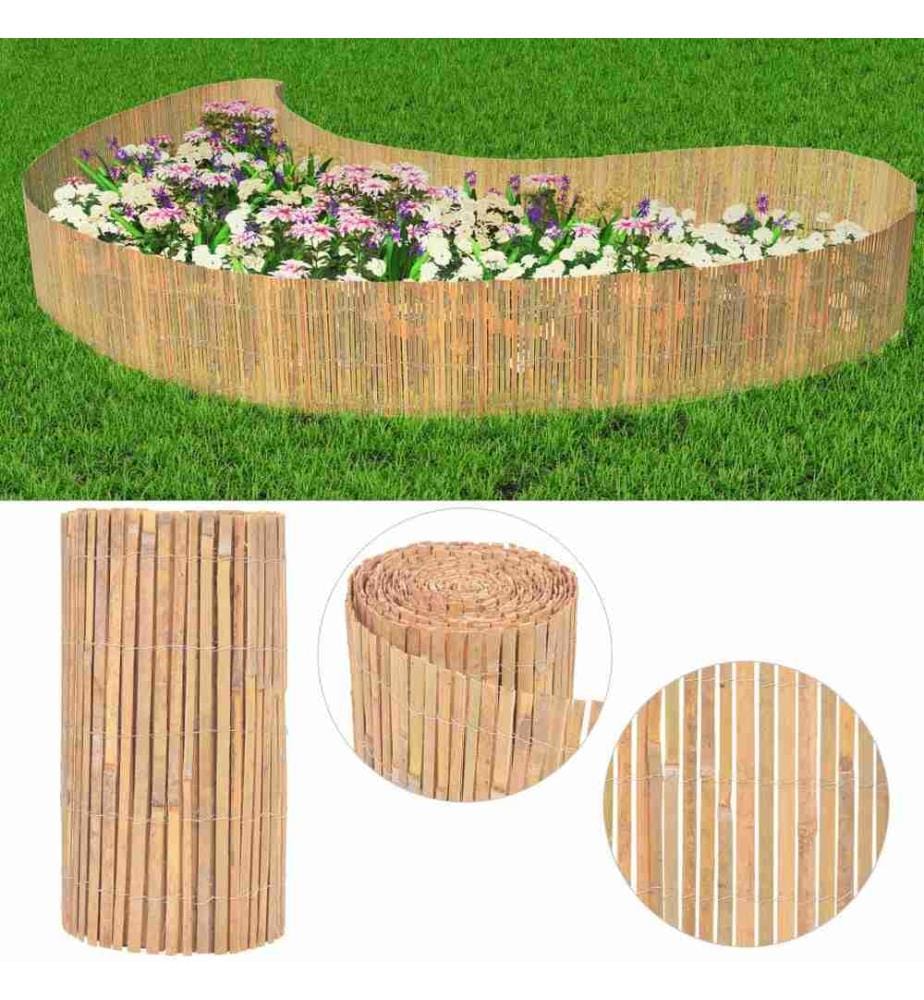Gartenzaun Bambus 1000×50 cm