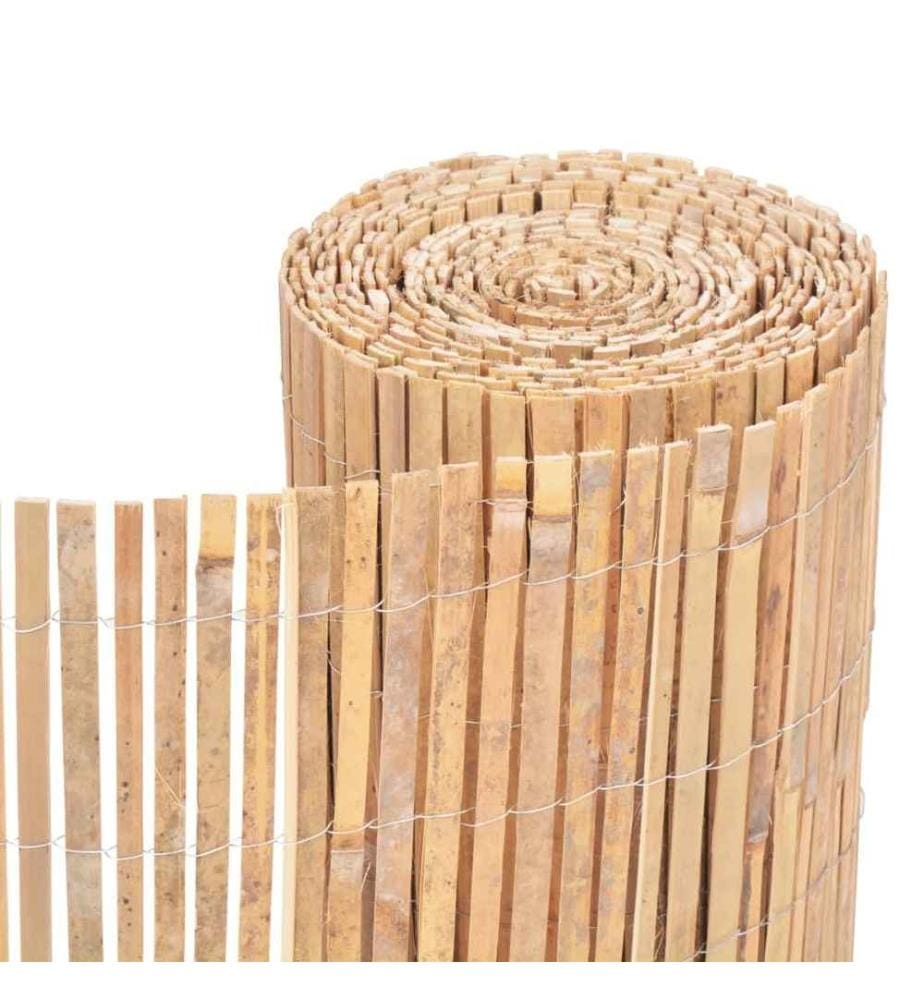 Gartenzaun Bambus 1000×50 cm