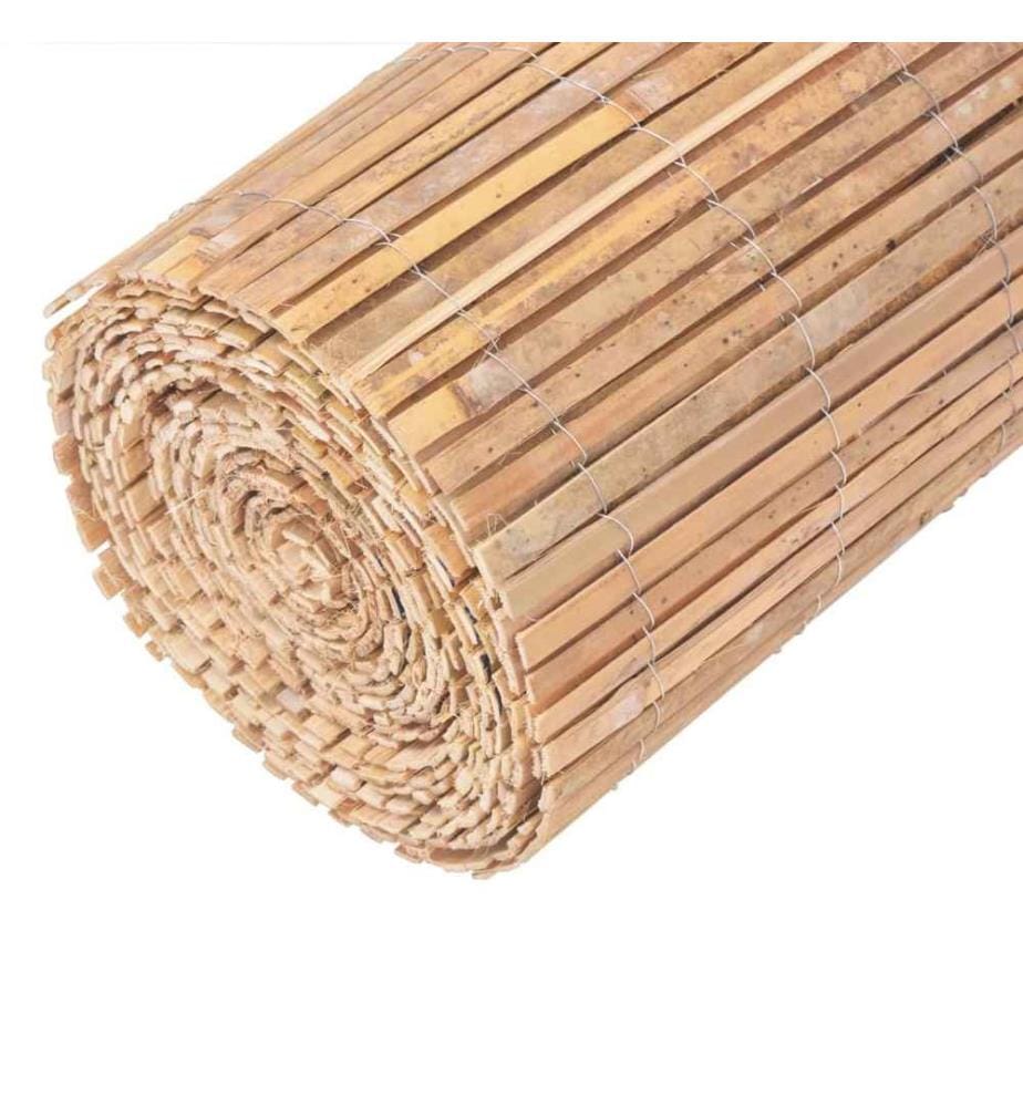 Gartenzaun Bambus 1000×50 cm