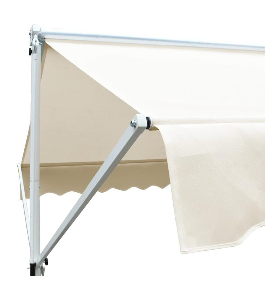 Freistehende Markise 500x300 cm Creme