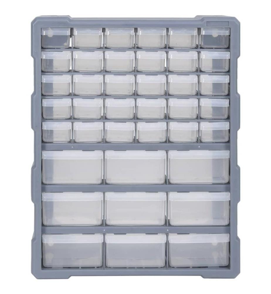 Multi-Schubladen-Organizer mit 39 Schubladen 38x16x47 cm
