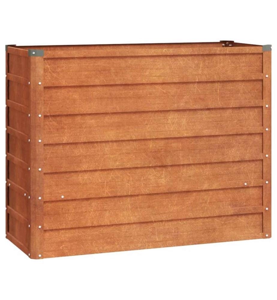 Hochbeet Rostig 100x40x77 cm Cortenstahl