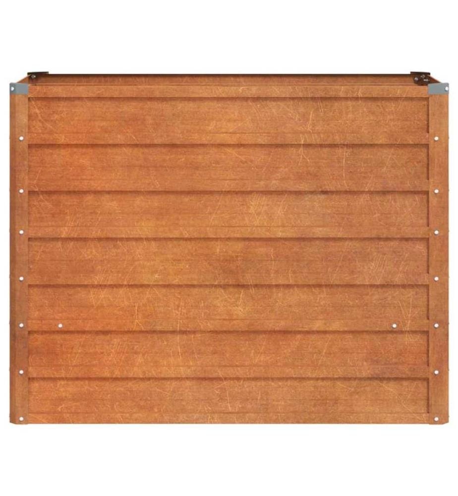 Hochbeet Rostig 100x40x77 cm Cortenstahl