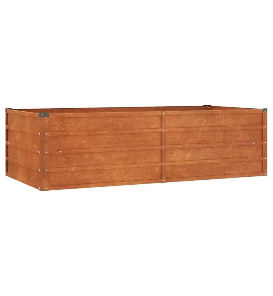 Hochbeet Rostig 160x80x45 cm Cortenstahl