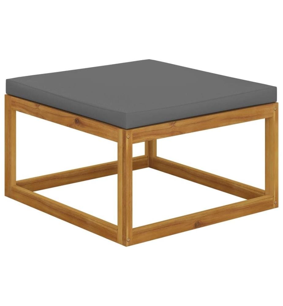 5-tlg. Garten-Lounge-Set mit Kissen Massivholz Akazie
