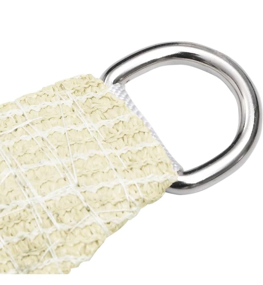 Voile d'ombrage 160 g/m² Crème 3x5 m PEHD