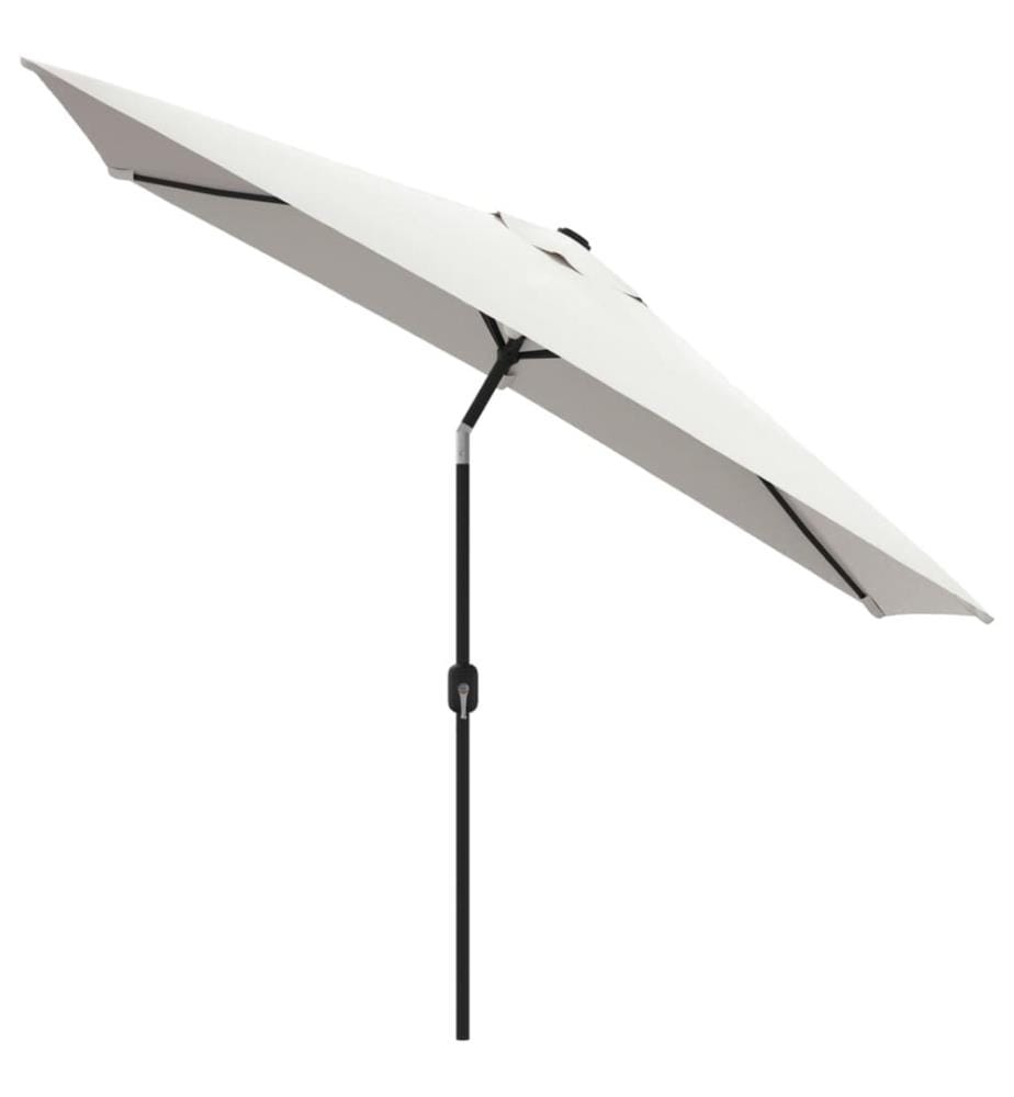 Sonnenschirm 200 x 300 cm Sandweiss rechteckig