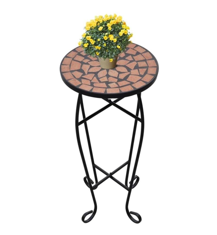 Beistelltisch Mosaik Terracotta