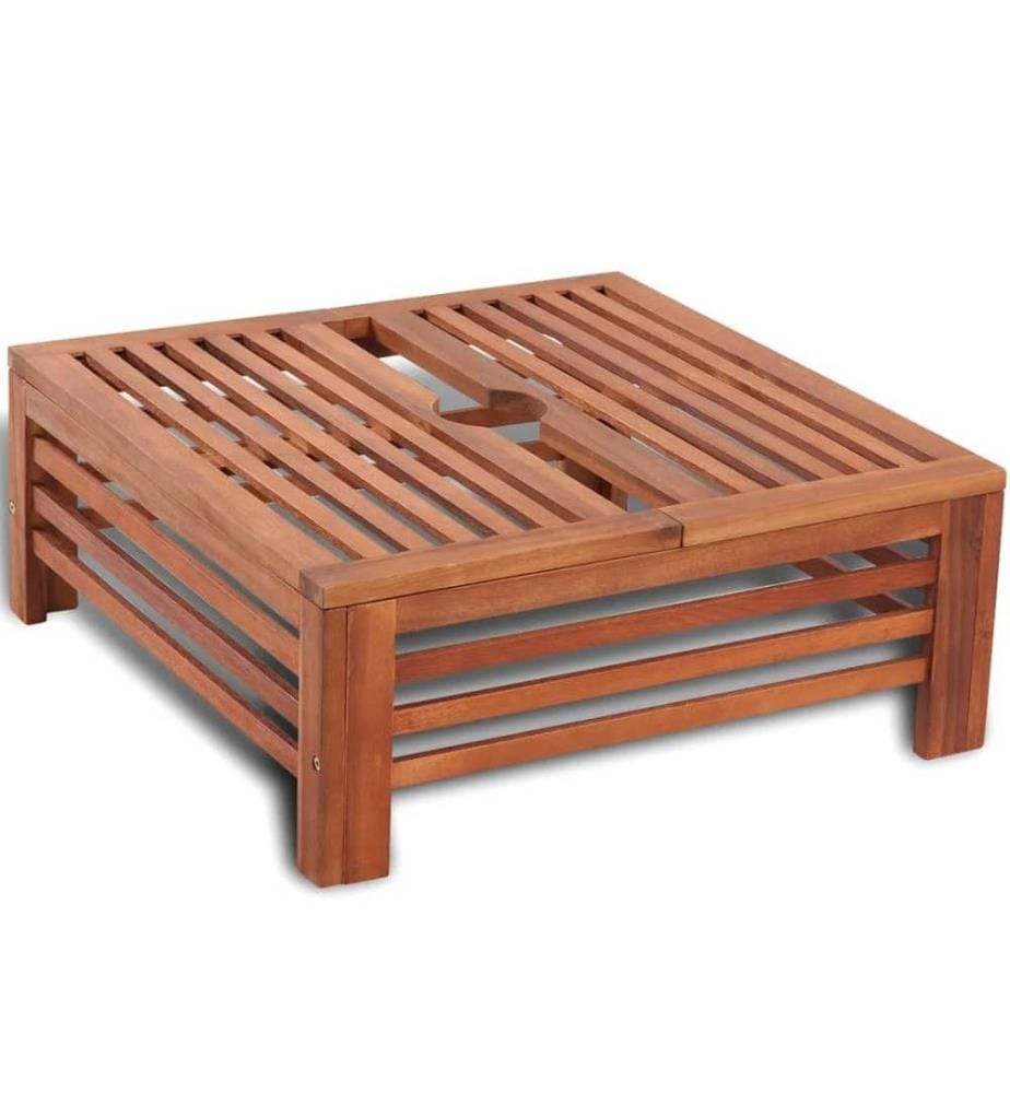 Sonnenschirmständer-Verkleidung aus Holz