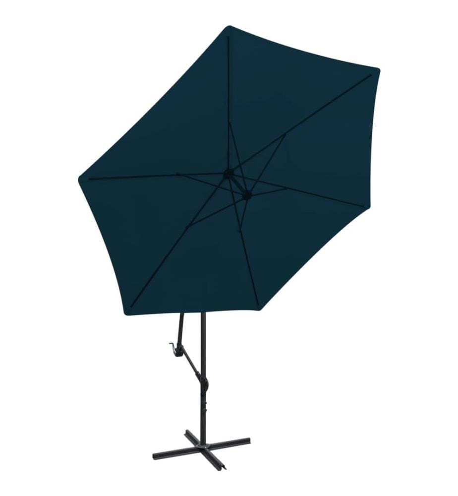 Freiarm-Sonnenschirm 3 m Blau