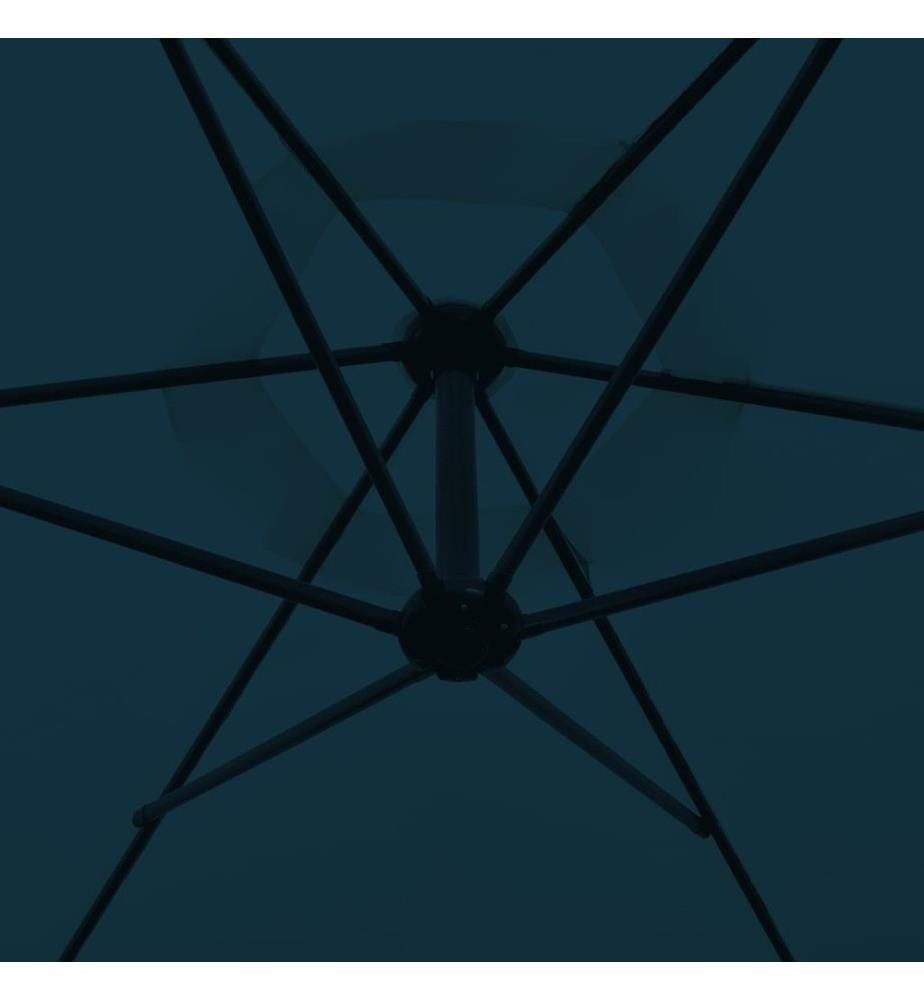 Freiarm-Sonnenschirm 3 m Blau