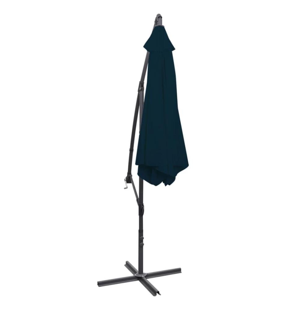 Freiarm-Sonnenschirm 3 m Blau
