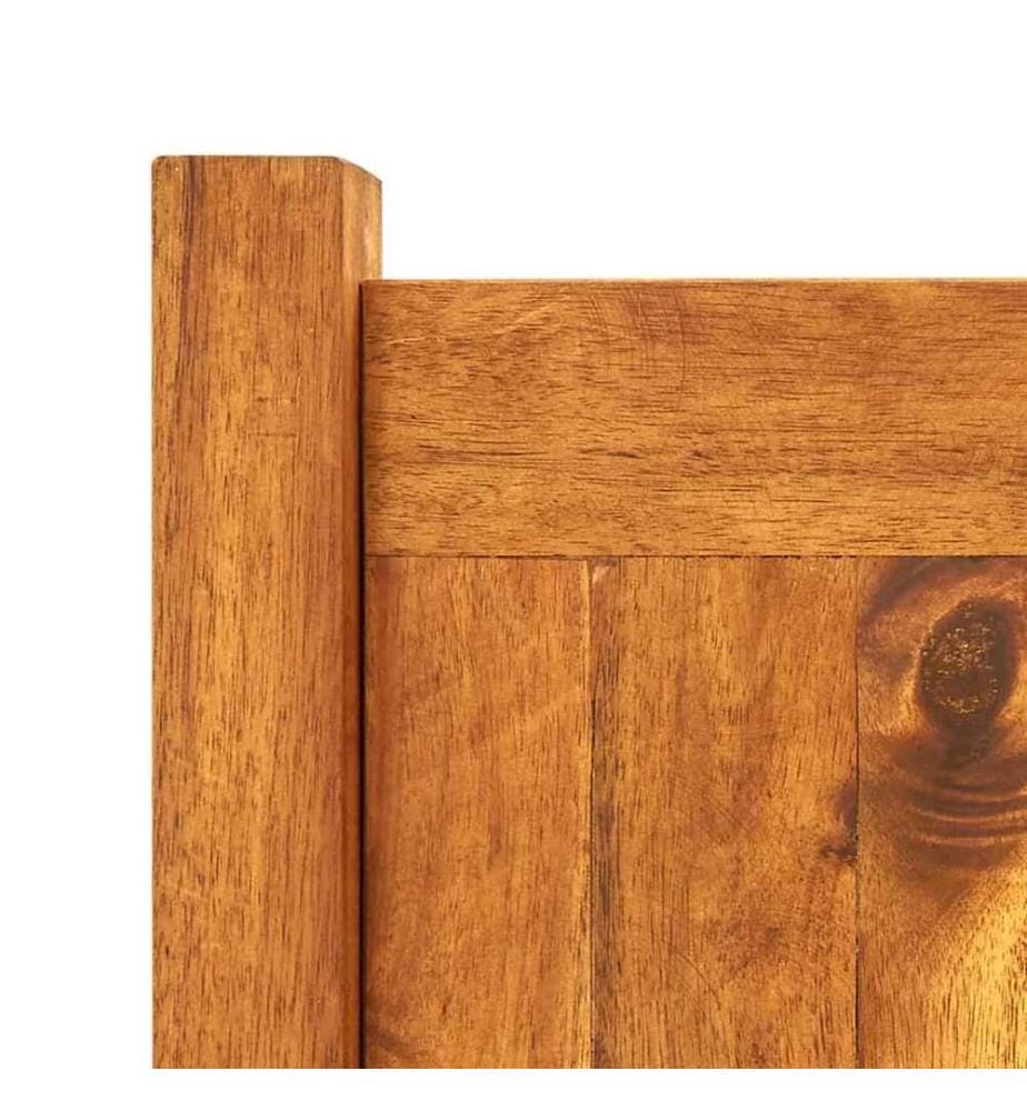 Garten-Hochbeet Akazienholz 50x25x25 cm
