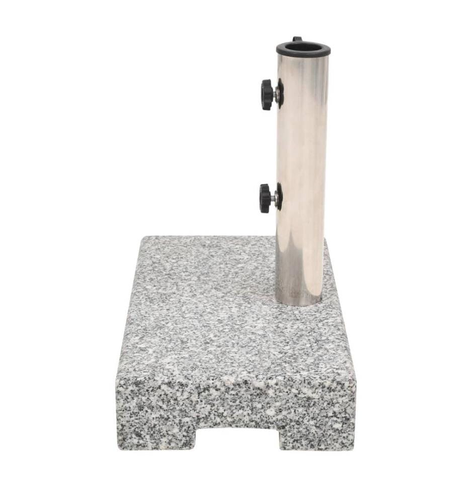 Socle de parasol Granite rectangulaire 25 kg