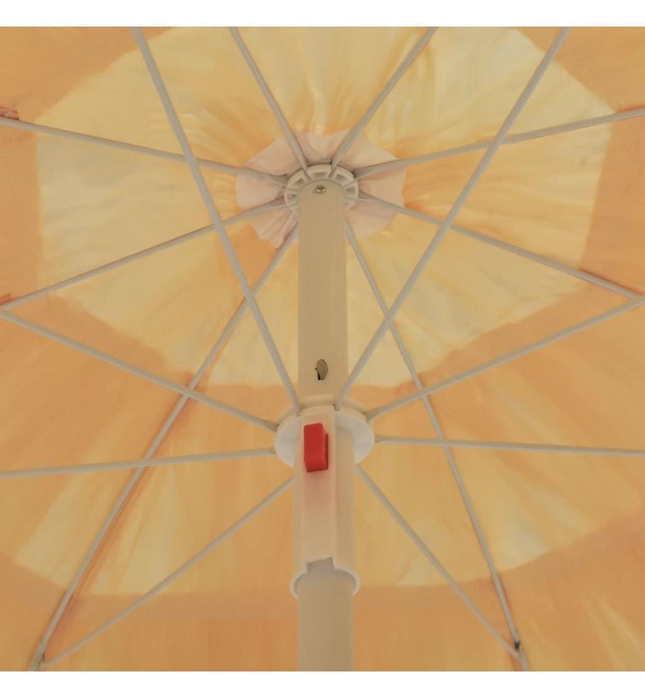 Parasol de plage Naturel 180 cm Style hawaïen