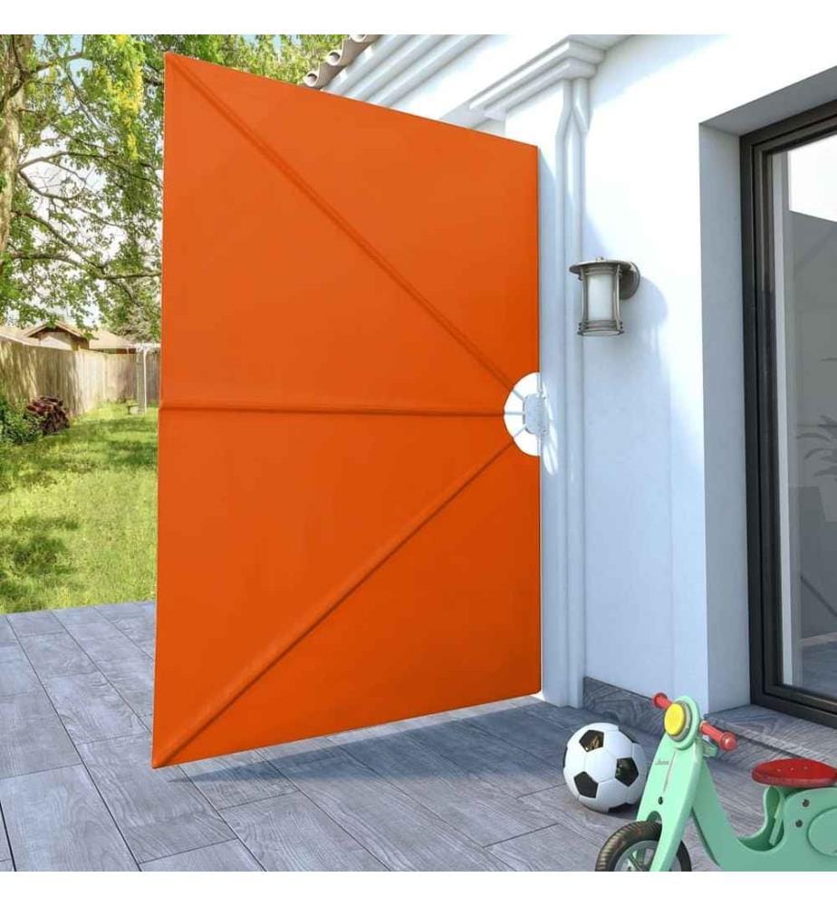 Faltbarer Terrassen-Seitenfächer Terracotta-Rot 240×160 cm