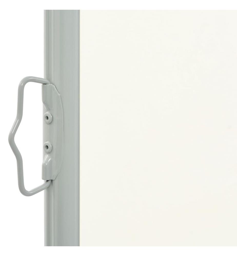 Ausziehbare Seitenmarkise 100 x 300 cm Creme
