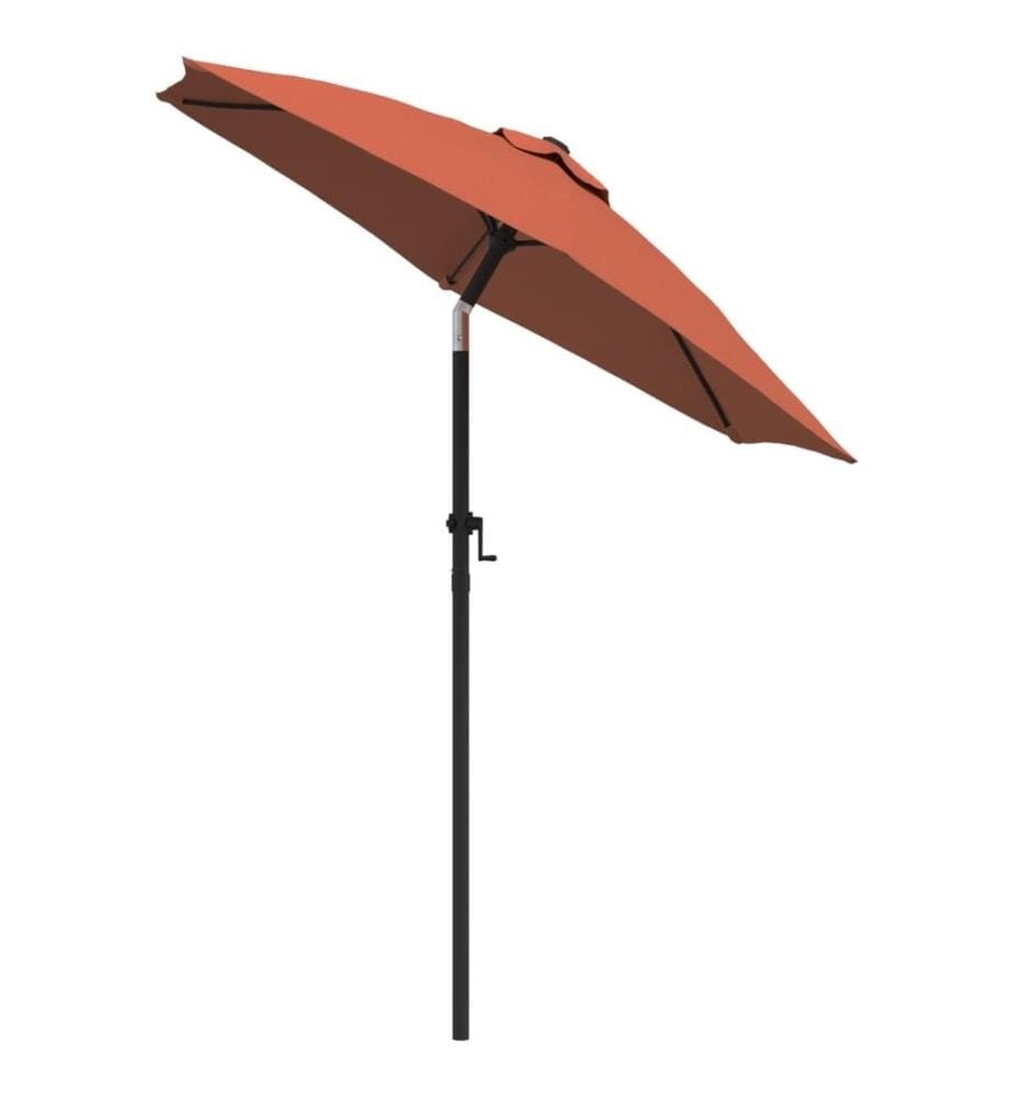 Parasol Terre cuite 200x224 cm Aluminium