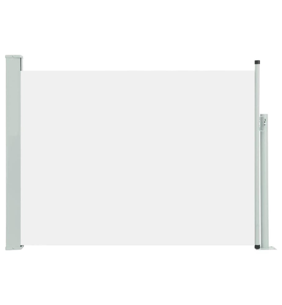 Ausziehbare Seitenmarkise 100×500 cm Creme