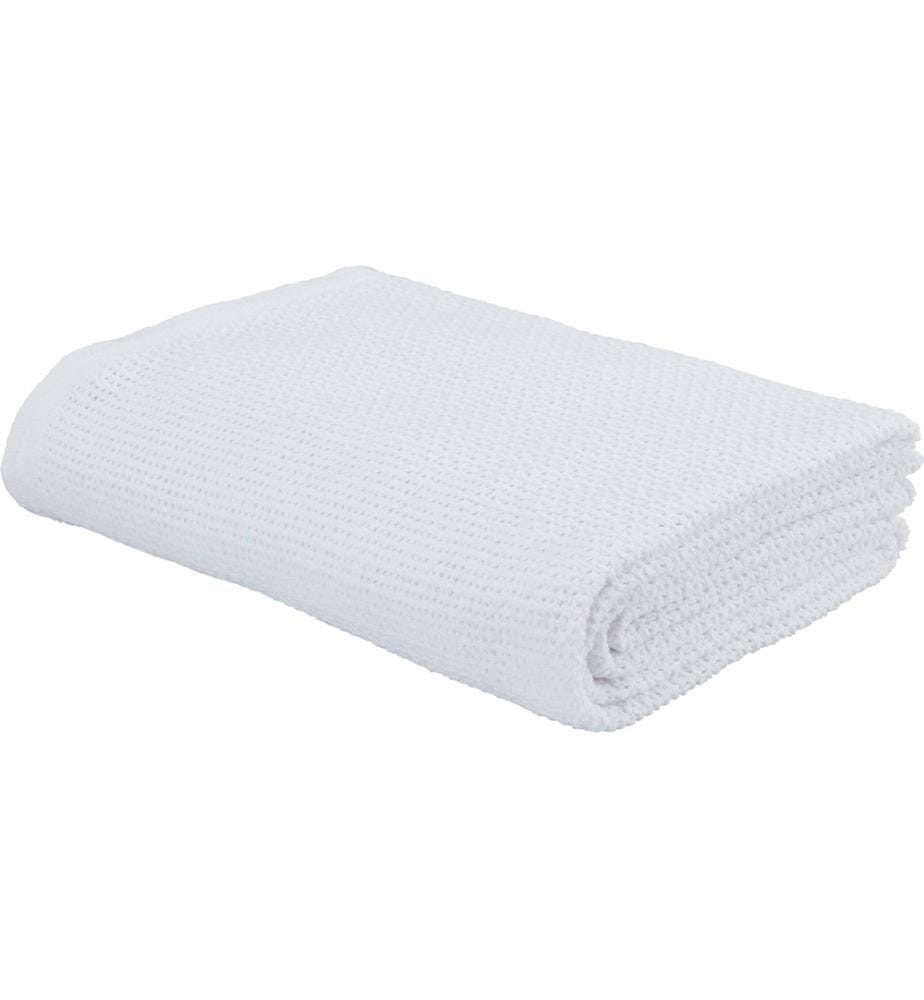 ESKIMO - Couverture Summer Dream Blanc, 240 cm x 220 cm