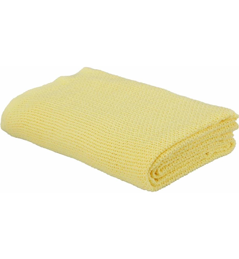 ESKIMO - Couverture Summer Dream Jaune clair, 240 cm x 220 cm