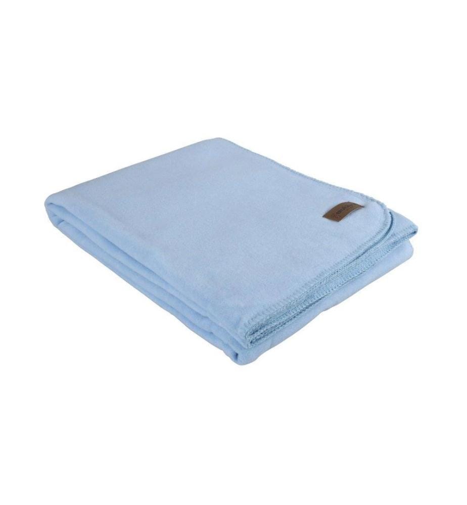ESKIMO - Couverture Edelvelours Bleu ciel, 100 x 150 cm