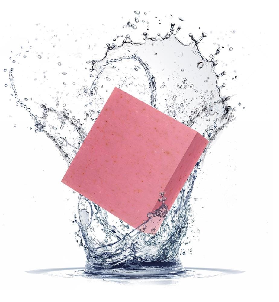 Savon nettoyant visage à la rose - 100gr