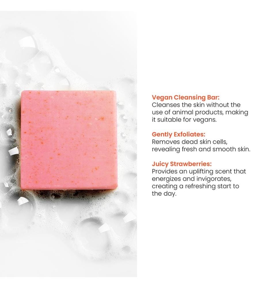 Savon nettoyant visage à la rose - 100gr