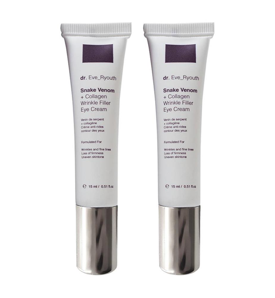 Anti-Falten Augenkonturencreme Snake Venom + Collagen - 2 x 15 ml