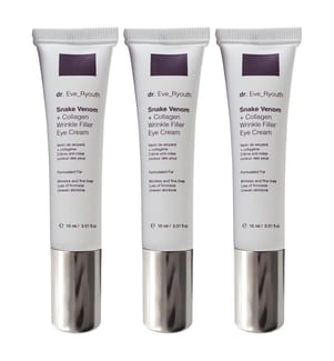 Anti-Falten Augenkonturencreme Snake Venom + Collagen - 3 x 15 ml