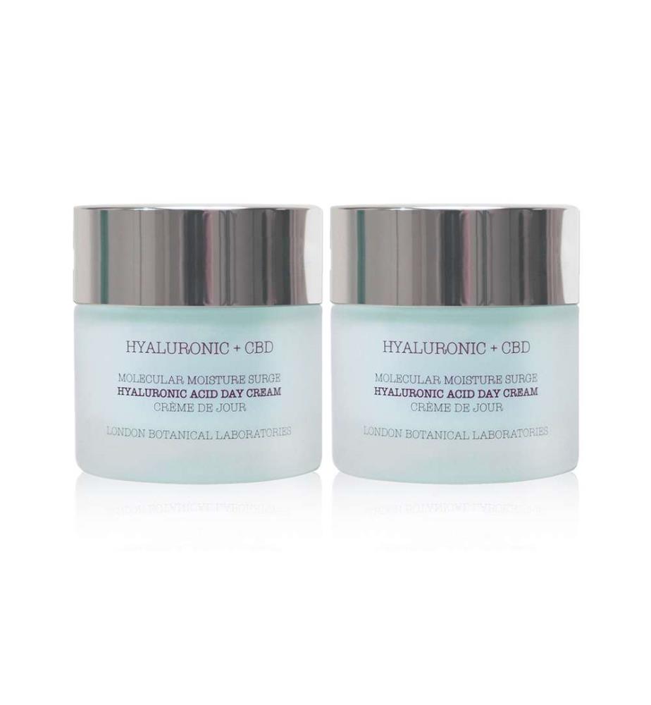 Hyaluronsäure + CBD Molecular Moisture Surge Hyaluronsäure Tagescreme - 2 x 50 ml