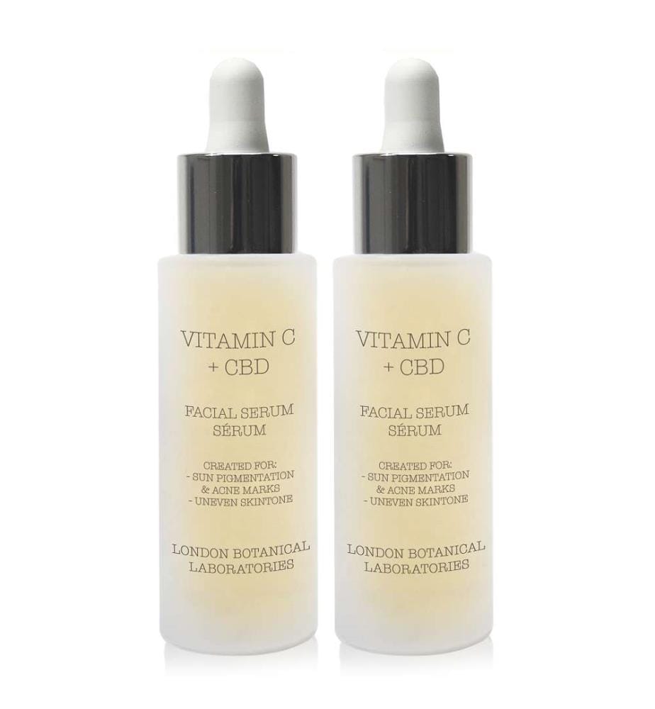 Sérum à la vitamine C et au CBD - 2 x 30 ml