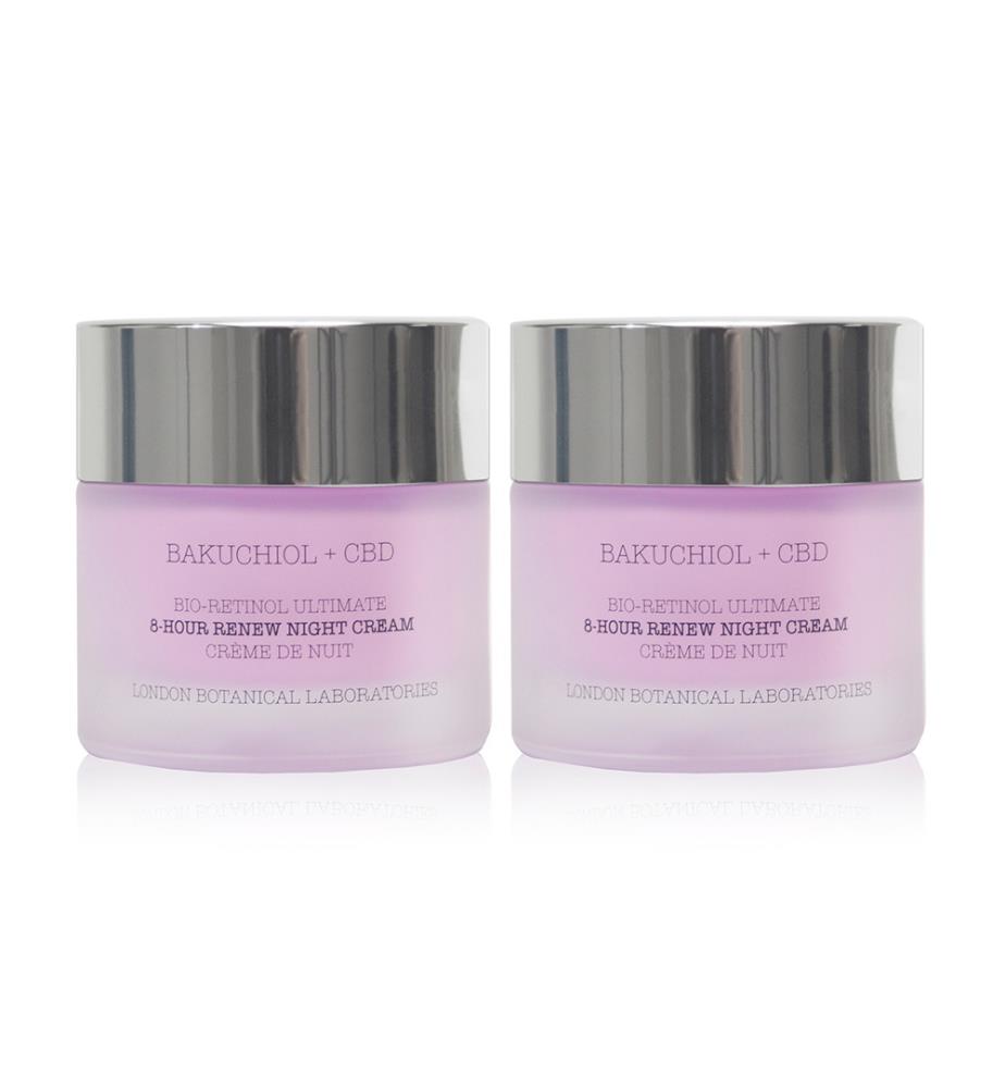 Lot de 2 Crème de Nuit Bakuchiol + CBD - 2 x 50 ml