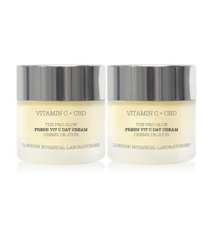2er-Set Tagescremes Vitamin C + CBD The Pro-Glow Fresh - 2 x 50 ml